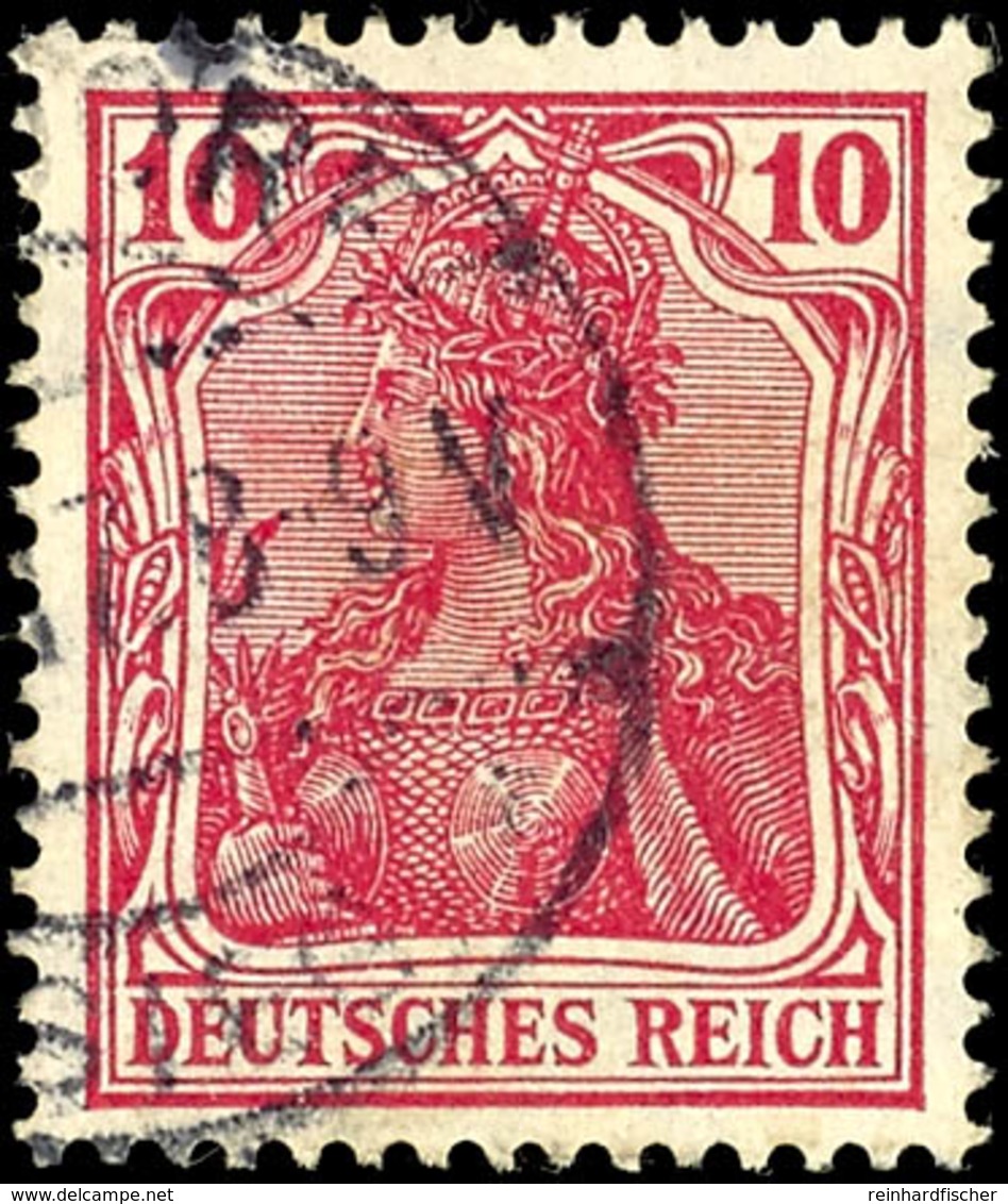 2357 10 Pf. Karmin, Gepr. Jäschke-L. BPP, Mi. 110.-, Katalog: 86IId O - Sonstige & Ohne Zuordnung