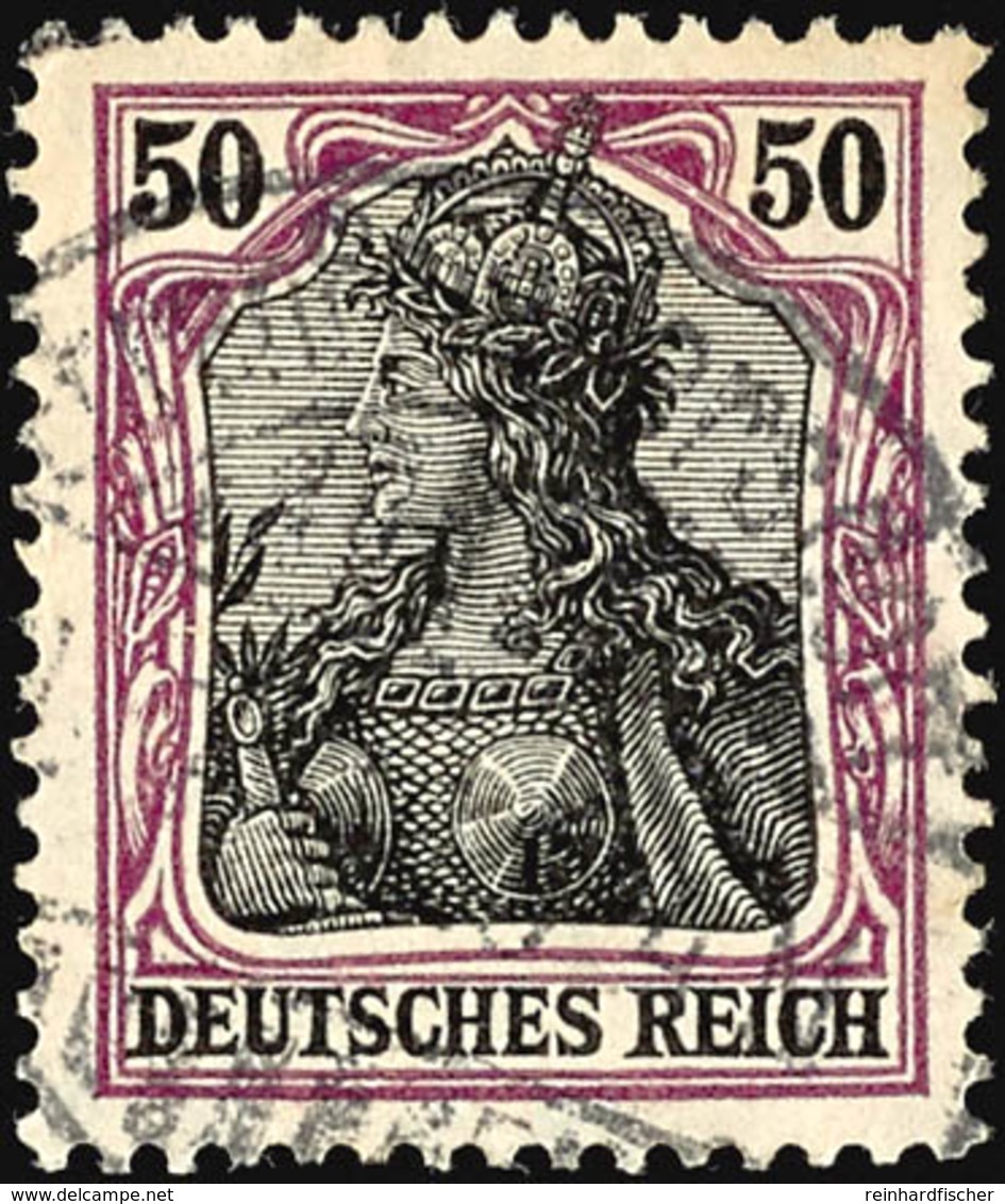 2371 30 Pf. Auf Orangeweiß, Gest. Gepr. Jäschke-L. BPP, Mi. 120.-, Katalog: 91IIy O - Sonstige & Ohne Zuordnung