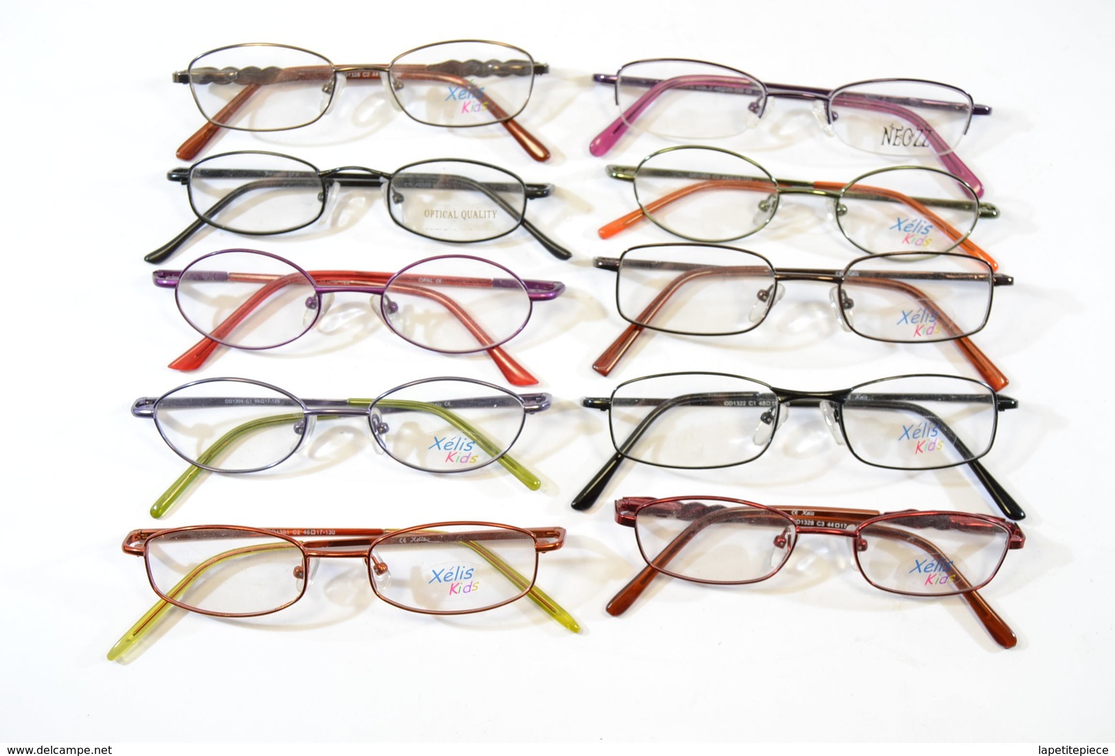 Lot De Lunettes Enfant Sans Correction, Idéal Déguisement, Accesoires Théâtre / Cinéma (459950529) - Glasses