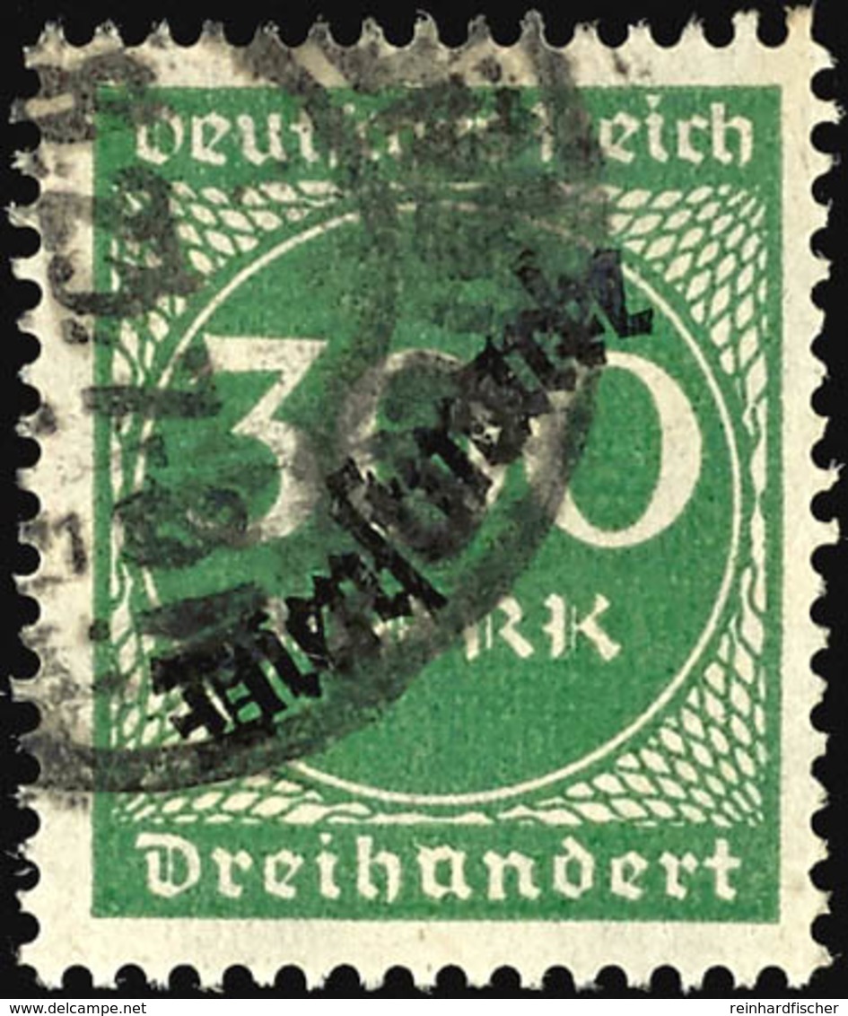 3008 300 M. Gelbgrün, Plattenfehler I, Kurzbefund Weinbuch BPP, Mi. 200.-, Katalog: 79I O - Sonstige & Ohne Zuordnung