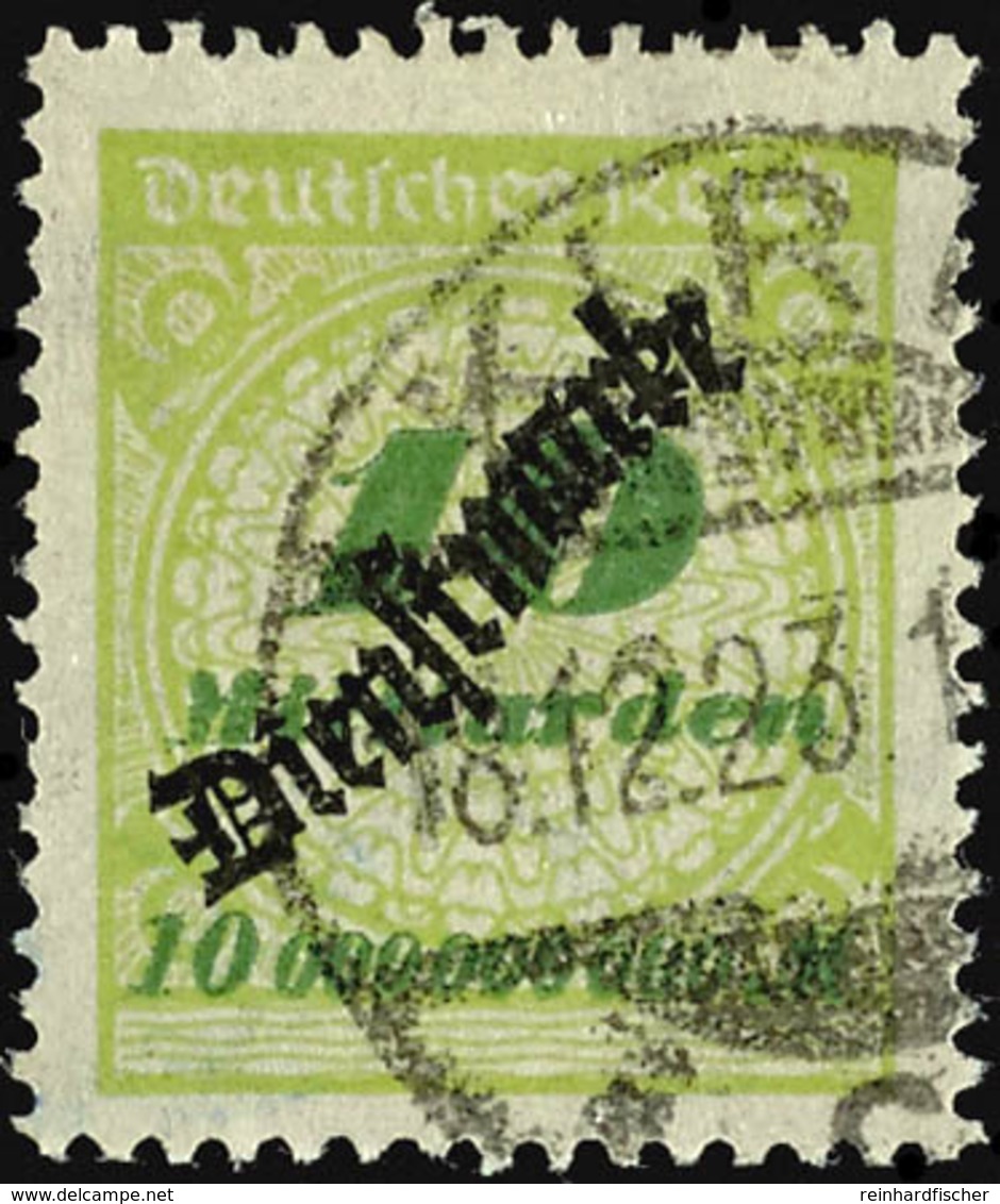 3022 10 Milld. M. Gest., Gepr. Infla/Düntsch, Mi. 180.-, Katalog: 86 O - Sonstige & Ohne Zuordnung