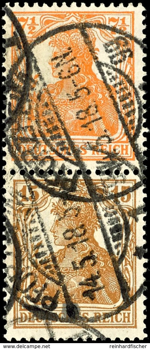 3096 S 7aa, Tadellos Gest., Kurzbefund Weinbuch BPP, Mi. 300.-, Katalog: S7aa O - Sonstige & Ohne Zuordnung