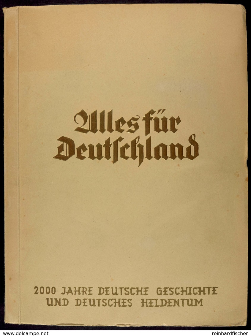 3315 Alles Für Deutschland - 2000 Jahre Deutsche Geschichte Und Deutsches Heldentum, Sammelbilderalbum Von Yosma Bremen, - Andere & Zonder Classificatie