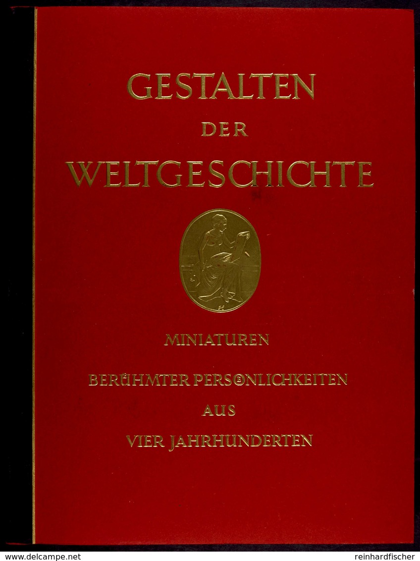 3325 Gestalten Der Weltgeschichte - Miniaturen Berühmter Persönlichkeiten Aus Vier Jahrhunderten, Sammelbilder Vom Cigar - Andere & Zonder Classificatie