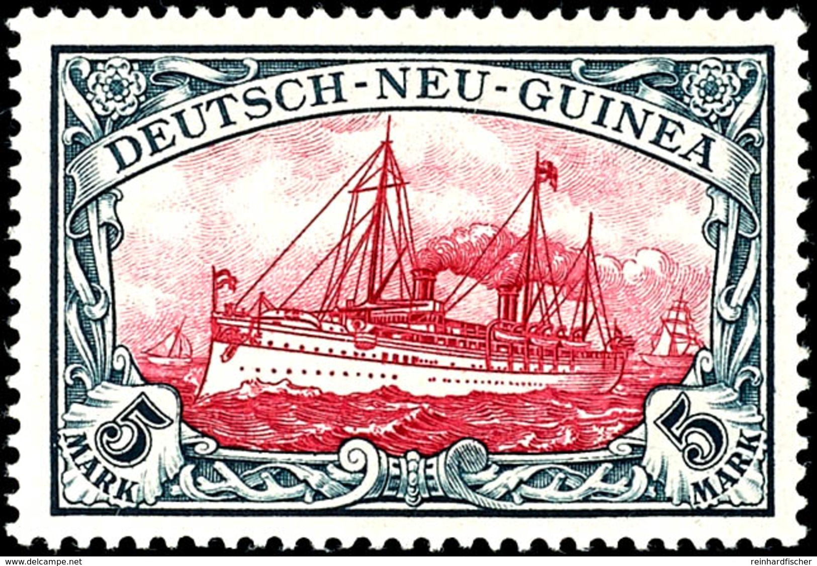 3510 3 Pfg - 5 M. Kaiseryacht, 13 Werte Komplett, Tadellos Postfrisch, Kabinett, Bis Auf Die 20 Pfg Alle Werte Gepr., Mi - Deutsch-Neuguinea