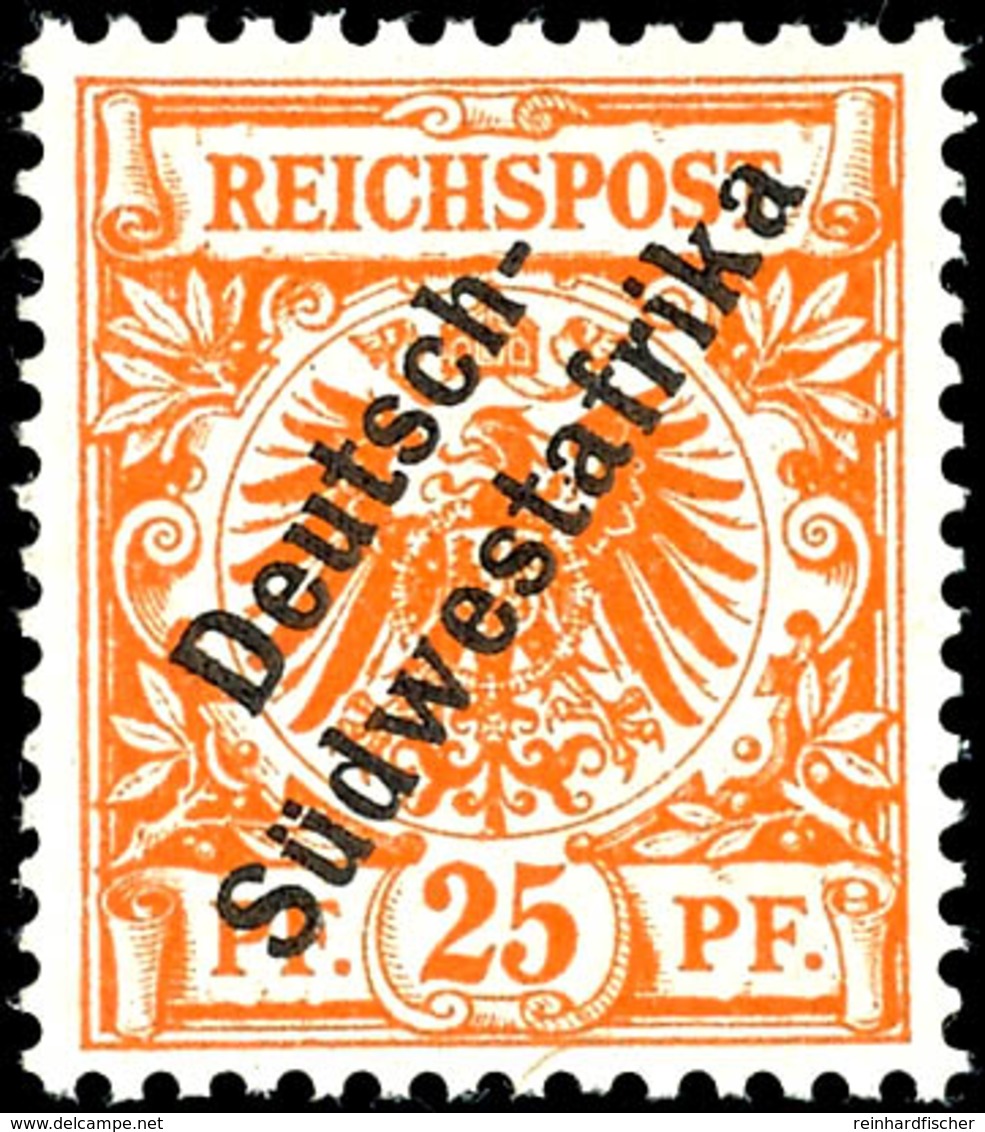 3586 3 - 50 Pfg Krone/Adler, Landesname In Zwei Wörtern, 6 Werte Komplett, Tadellos Postfrisch, Kabinett, Die 25 Pfg Gep - Duits-Zuidwest-Afrika