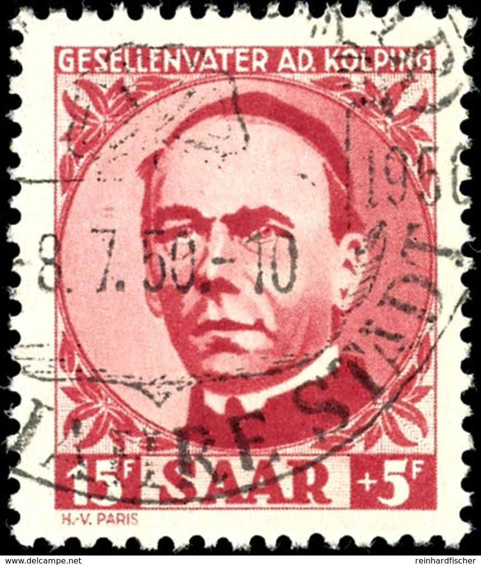 4187 15 Fr. Kolping Mit Sonderstempel, Tadellos, Tiefst Gepr. Hoffmann BPP Und Ney VP, Mi. 100.-, Katalog: 289 O - Sonstige & Ohne Zuordnung