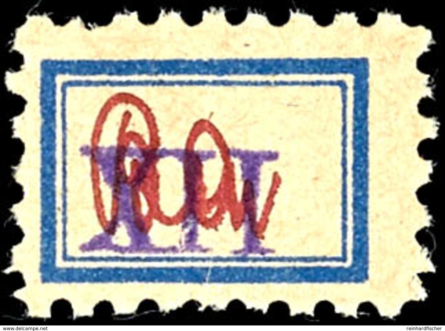 4940 5 - XII Pfg Behelfsmarken Aus Klebe-Etiketten, 4 Werte Komplett, Tadellos Postfrisch, Gepr. Richter, Mi. 240.-, Kat - Fredersdorf-Vogelsdorf