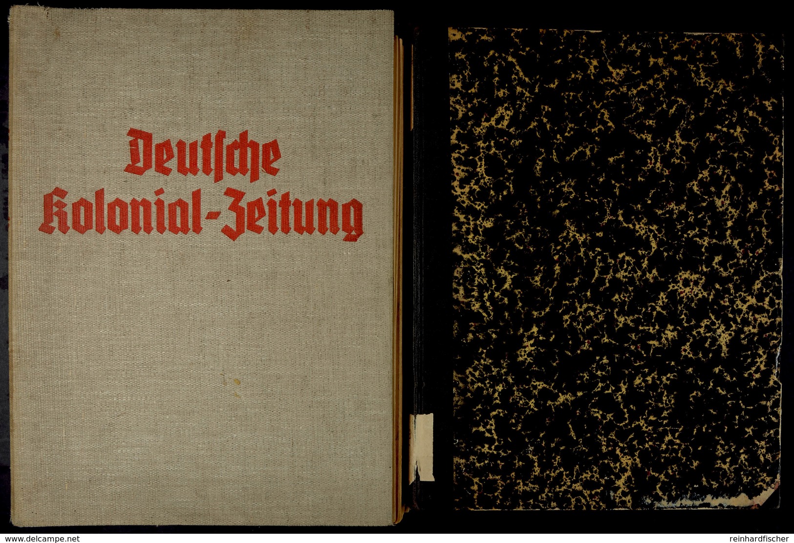 6169 Deutsche Kolonial-Zeitung, Organ Der Deutschen Kolnialgesellschaft, 7. Jhg. 1894, Fest Gebunden, An Den Rändern Etw - Sonstige & Ohne Zuordnung