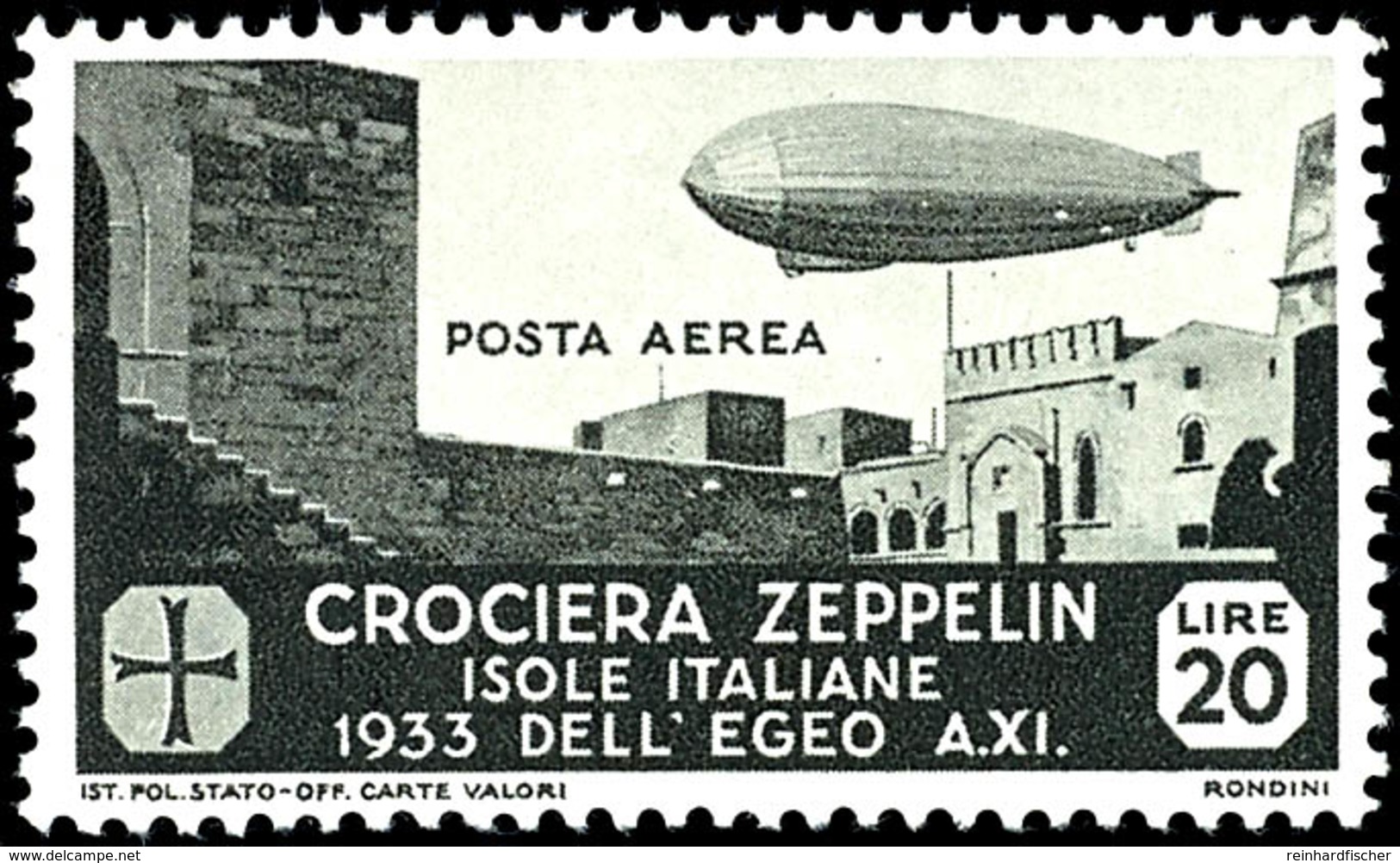 7426 3 L. - 20 L. Zeppelin Kpl. Ungebraucht, Tadellos, Katalog: 115/20 * - Other & Unclassified