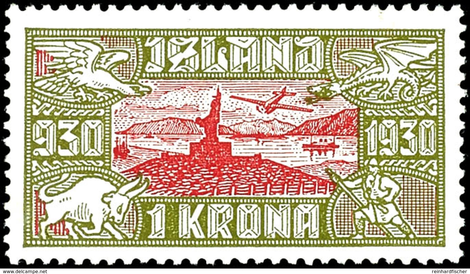 7442 15 A. - 1 Kr. Flugpost Kpl., Postfrisch, Pracht, Katalog: 142/46 ** - Sonstige & Ohne Zuordnung