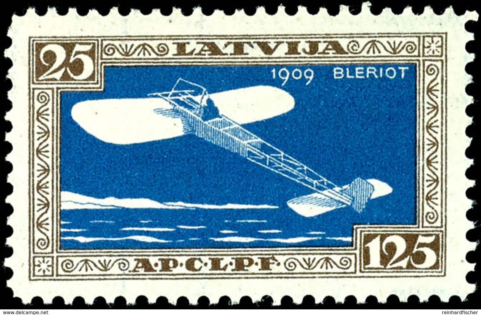 7454 5 S. - 25 S. Hilfsfond Für Verunglückte Flieger Gezähnt Kpl., Postfrisch, Pracht, Katalog: 210/14A ** - Latvia