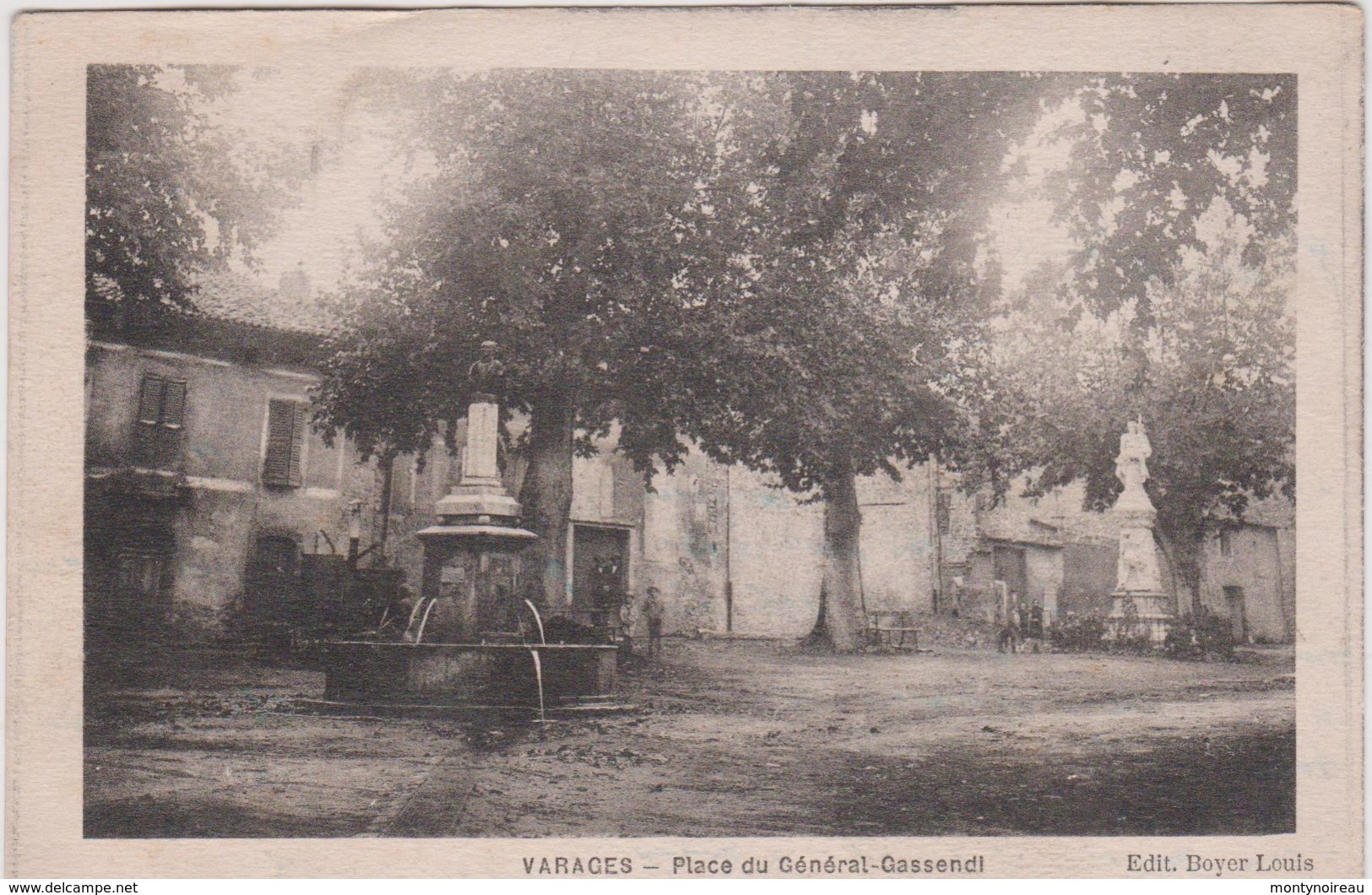 Var :  VARAGEs ;  Place  Du  Général  Gassend - Otros & Sin Clasificación