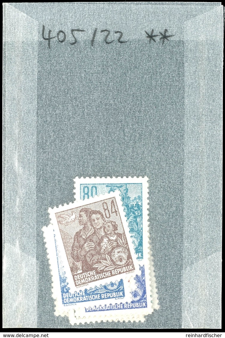 8872 1-84 Pf Fünfjahresplan Im Buchdruck Tadellos Postfrisch Komplett, Mi. 250,-, Katalog: 405/22 ** - Other & Unclassified