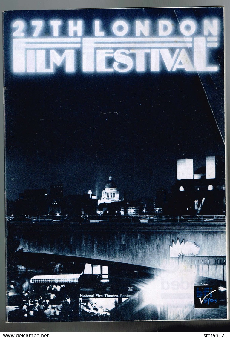 27 TH London Film Festival - 1983 - 79 Pages 21 X 15 Cm - Autres & Non Classés