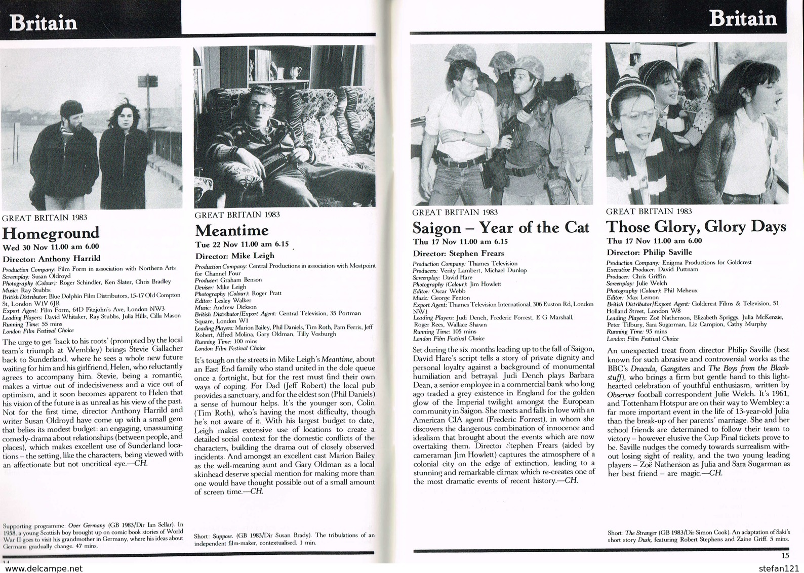 27 TH London Film Festival - 1983 - 79 Pages 21 X 15 Cm - Autres & Non Classés