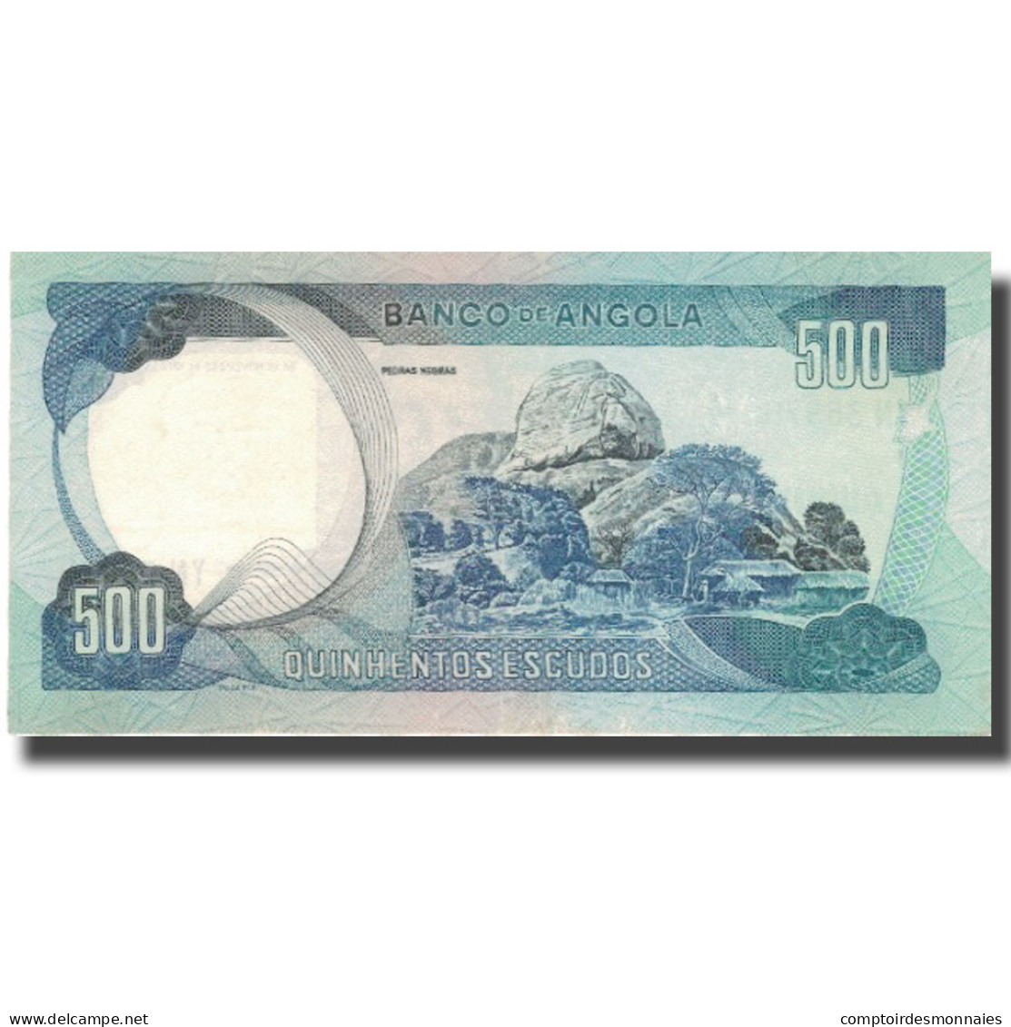 Billet, Angola, 500 Escudos, 1972, 1972-11-24, KM:102, TTB+ - Angola