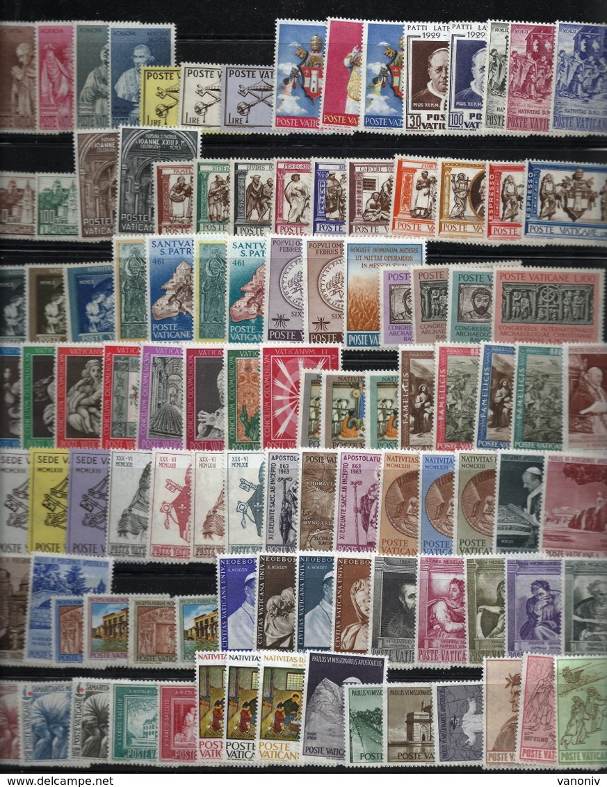 Vatikan - Kl. Grundstocksammlung ** Mit Fast Nur Kpl. Ausgaben - Collections