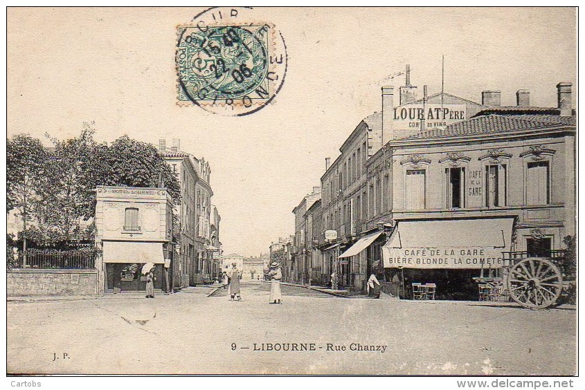 33 LIBOURNE  Rue De Chanzy - Libourne