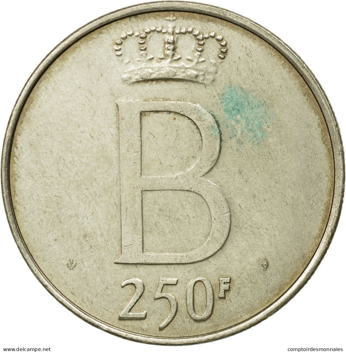 Monnaie, Belgique, 250 Francs, 250 Frank, 1976, TTB+, Argent, KM:157.1 - 250 Frank
