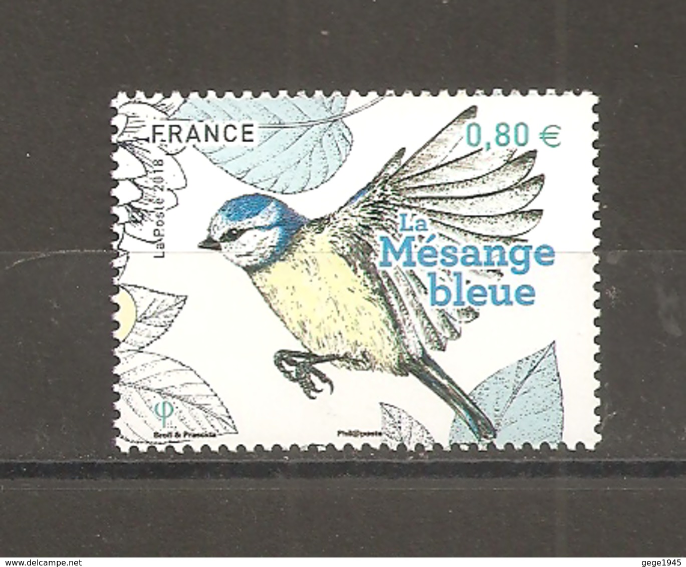 France 2018  Neuf **  N° 5238  La  Mésange  Bleue -     à  0,80 € - Ungebraucht