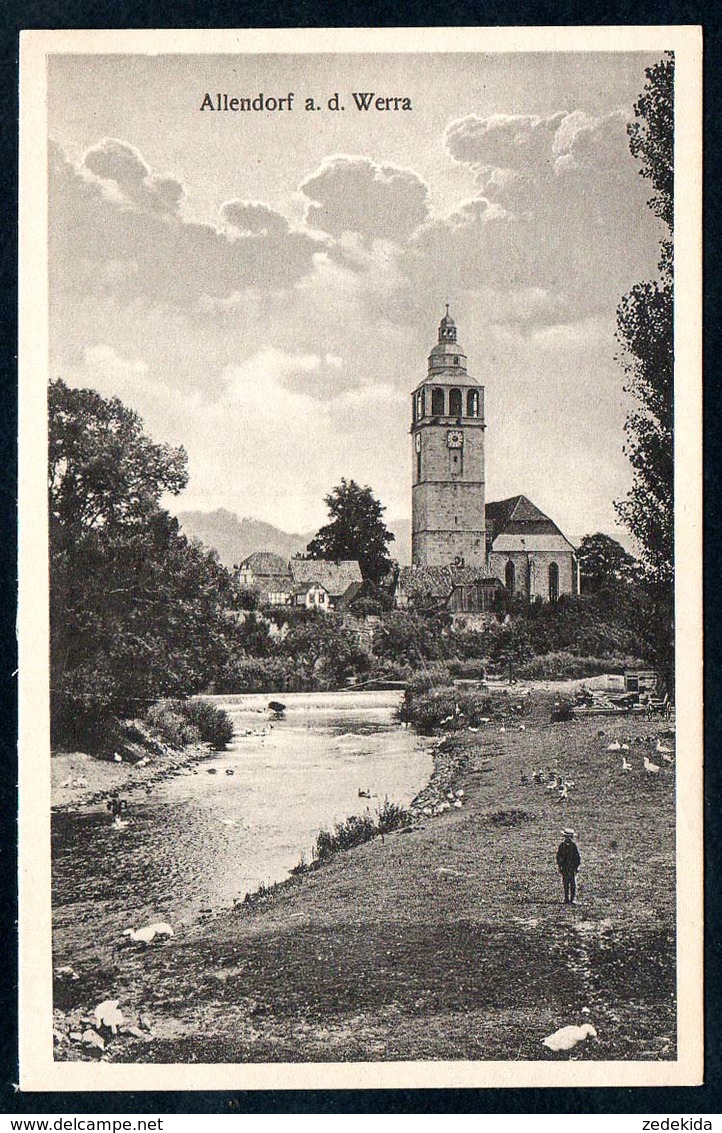 B5701 - Allendorf - Bad Sooden - Kirche  - F. Lentz - Bad Sooden-Allendorf