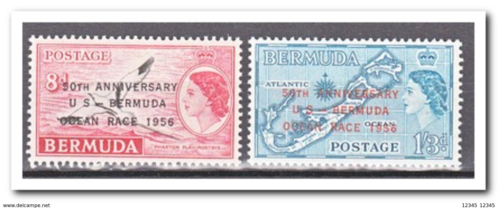 Bermuda 1956, Postfris MNH, Ocean Race - Bermudes