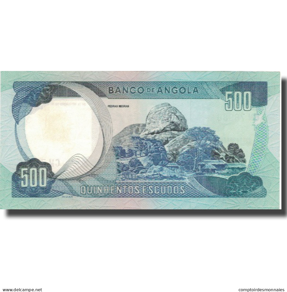Billet, Angola, 500 Escudos, 1972, 1972-11-24, KM:102, SUP - Angola