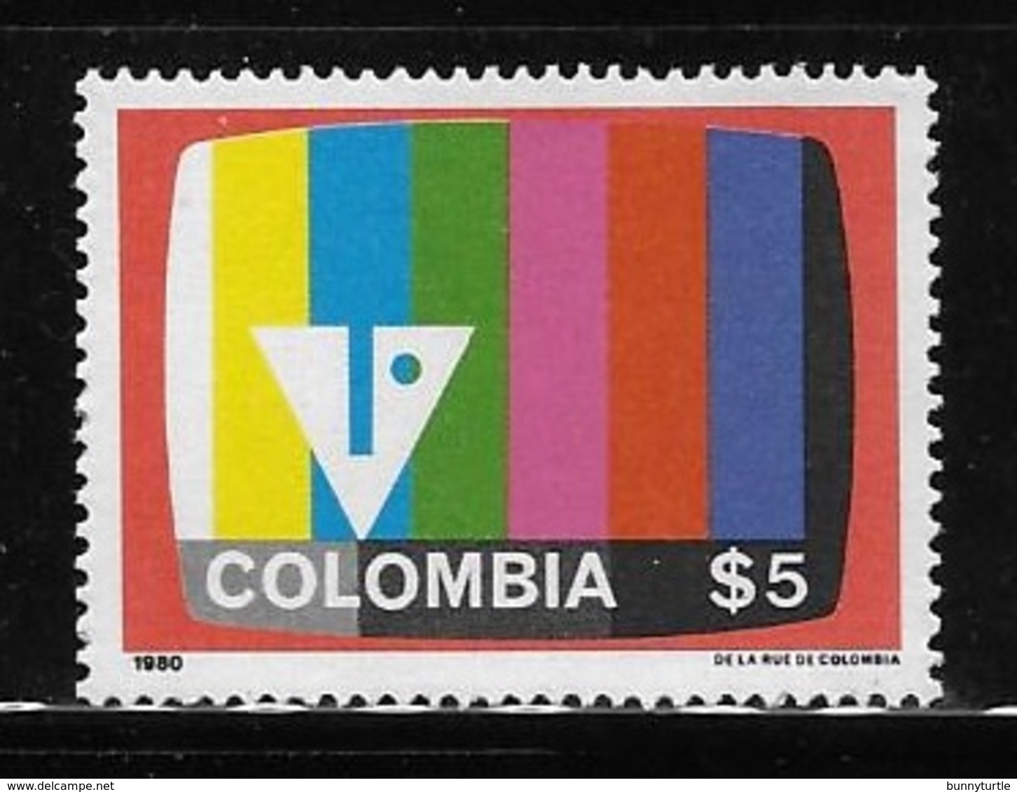 Colombia 1980 Introduction Of Colour Television MNH - Colombia