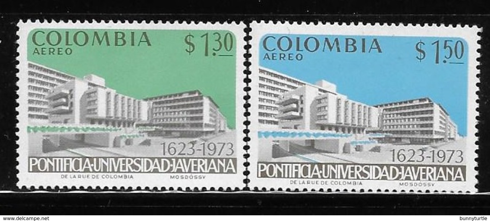 Colombia 1973 350th Anniversary Founding Of Xavier University In Bogota MNH - Colombia