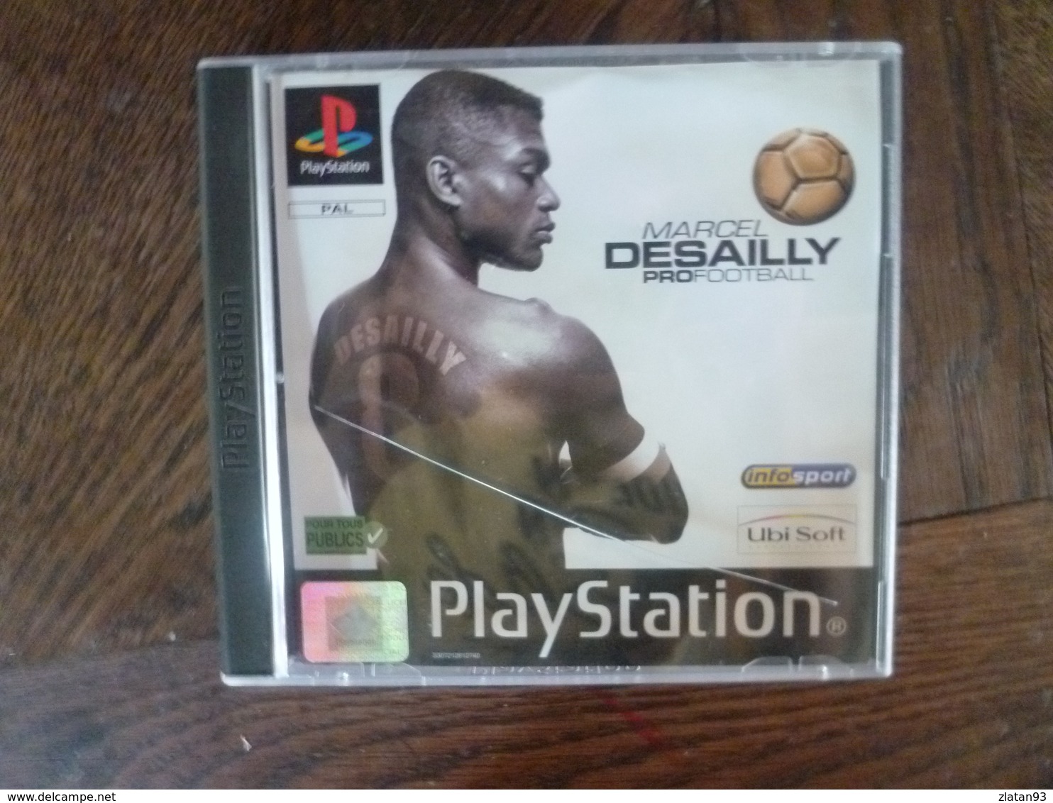 JEU PLAYSTATION MARCEL DESAILLY PROFOOTBALL - Autres & Non Classés