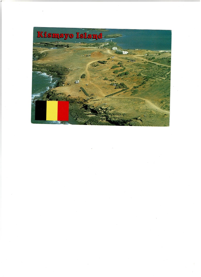 SOMALIE / Kismayo / Cantonnement Des Troupes Belges En 1993 / C.P.M. écrite - Somalie