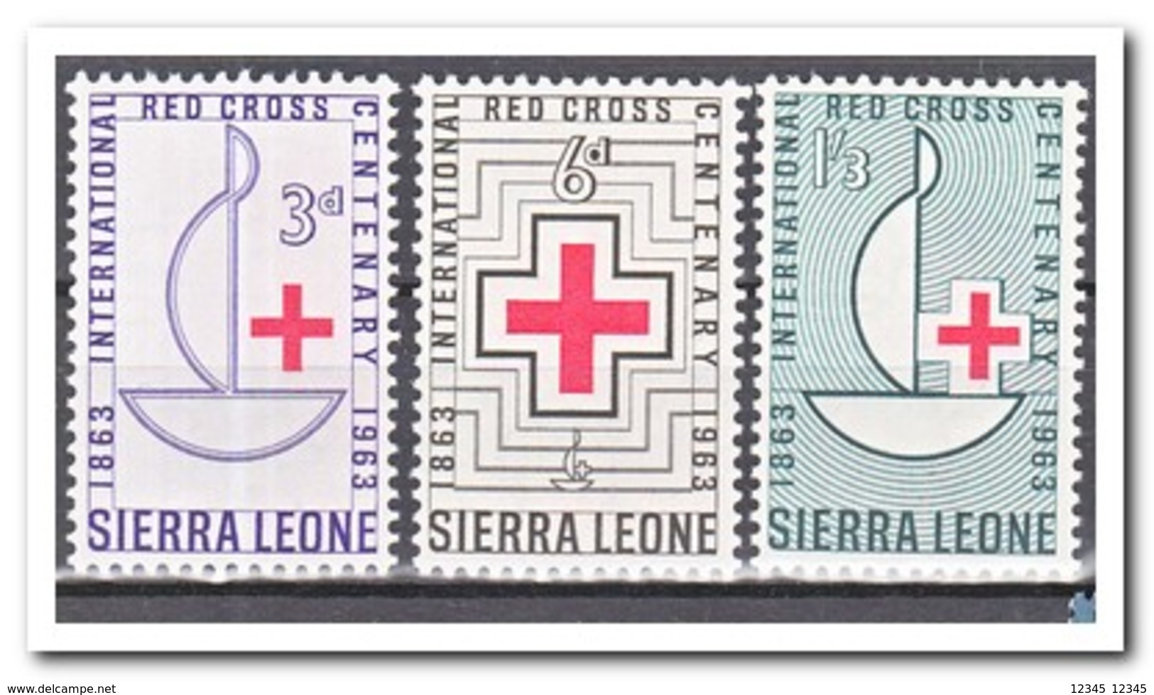 Sierra Leone 1963, Postfris MNH, 100 Years International Red Cross - Sierra Leone (1961-...)