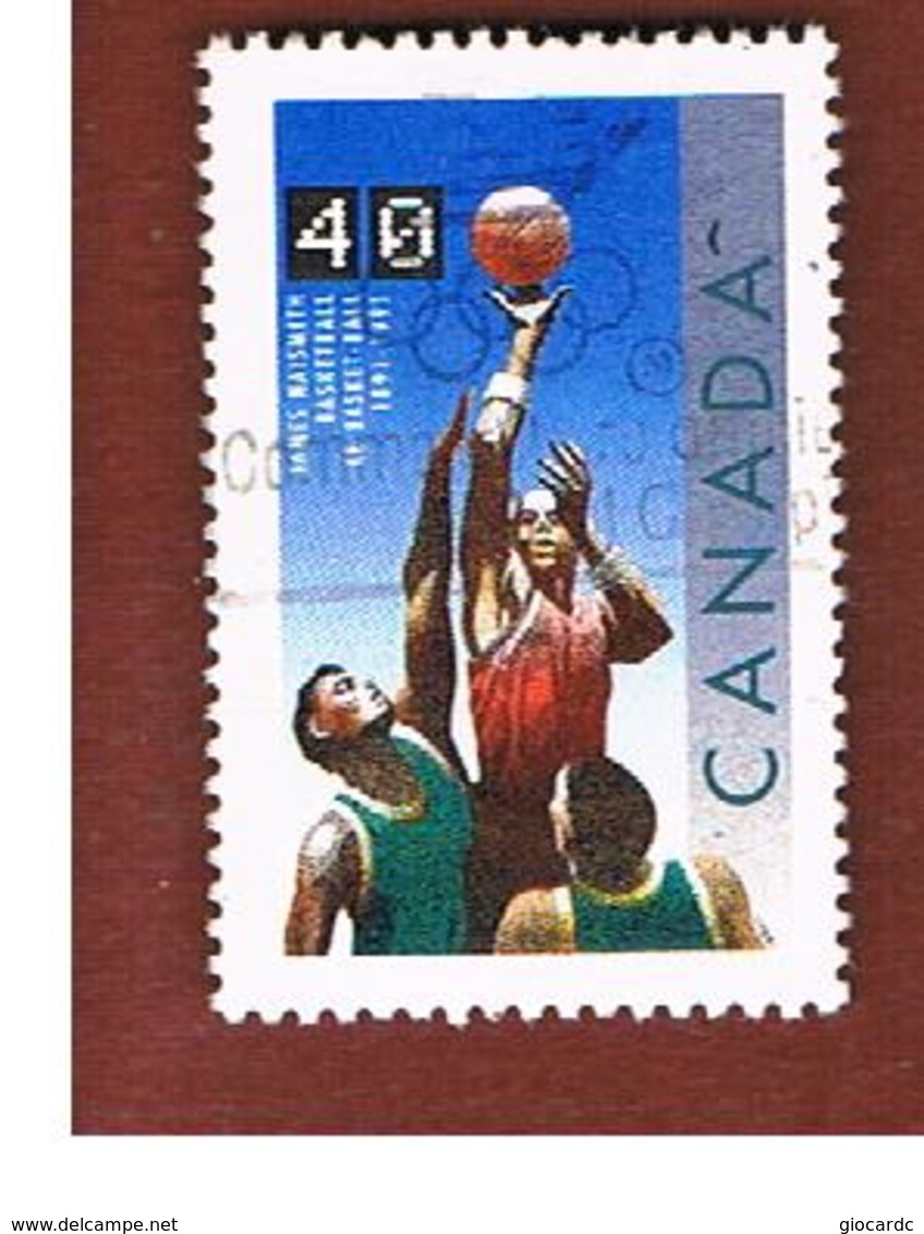 CANADA - SG 1454 - 1991 BASKETBALL: J.  NAISMITH   -  USED - Usati