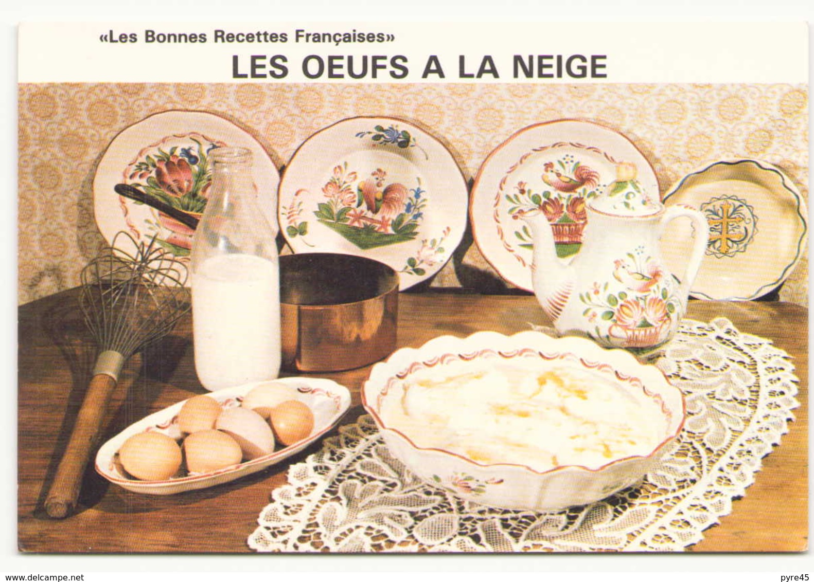 LES OEUFS A LA NEIGE - Recipes (cooking)