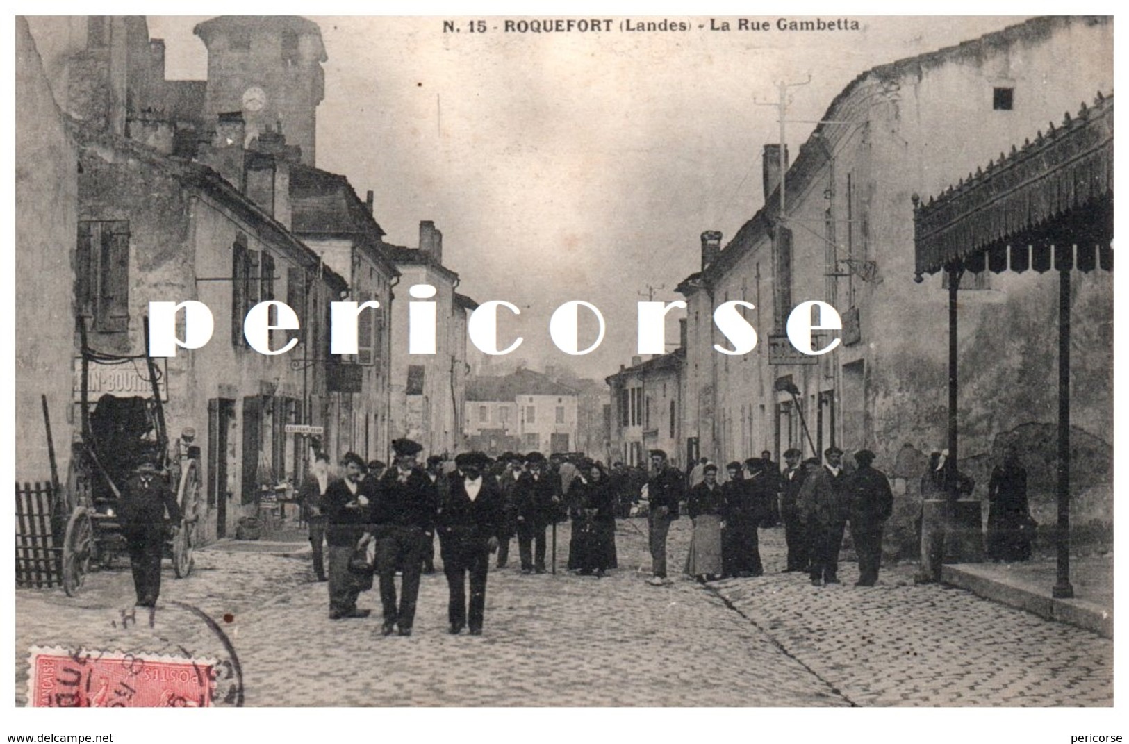 40  Roquefort  La Rue Gambetta - Sore