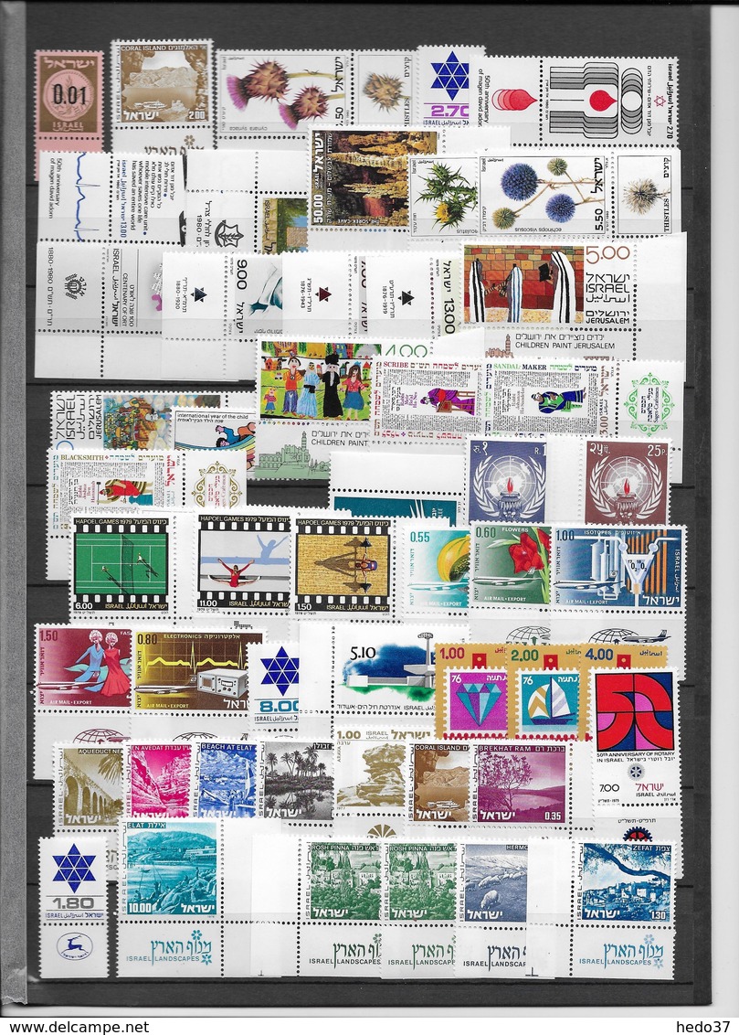 Israel - Ensemble De Timbres Neufs ** Sans Charnière - TB - Collections, Lots & Séries