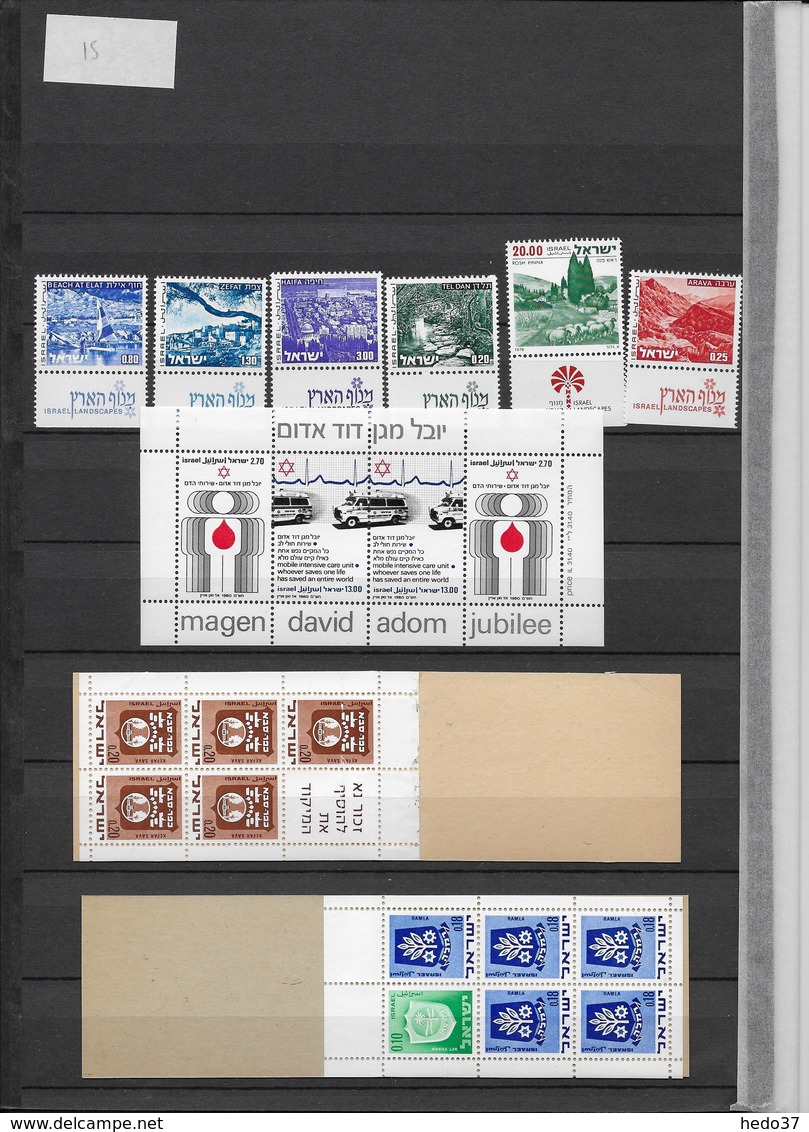 Israel - Ensemble De Timbres Neufs ** Sans Charnière - TB - Collections, Lots & Séries