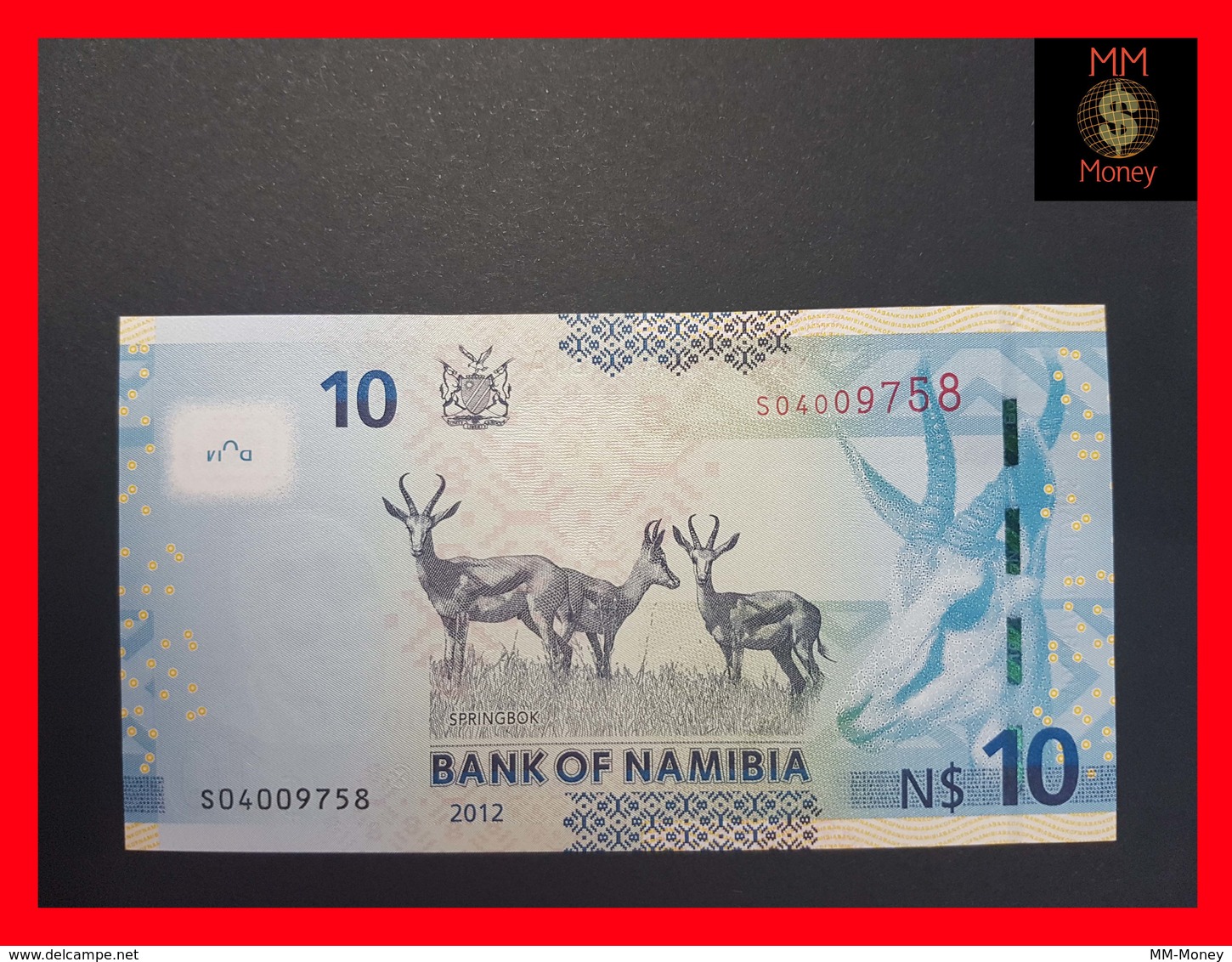 Namibia  10 $ 2012 P. 11 UNC - Namibie