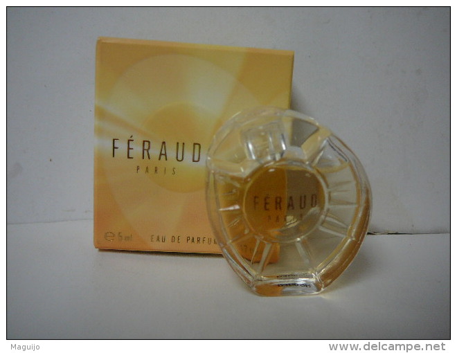 FERAUD" FERAUD" MINI EDP 5 ML   LIRE   ET VOIR!! - Miniatures Femmes (avec Boite)