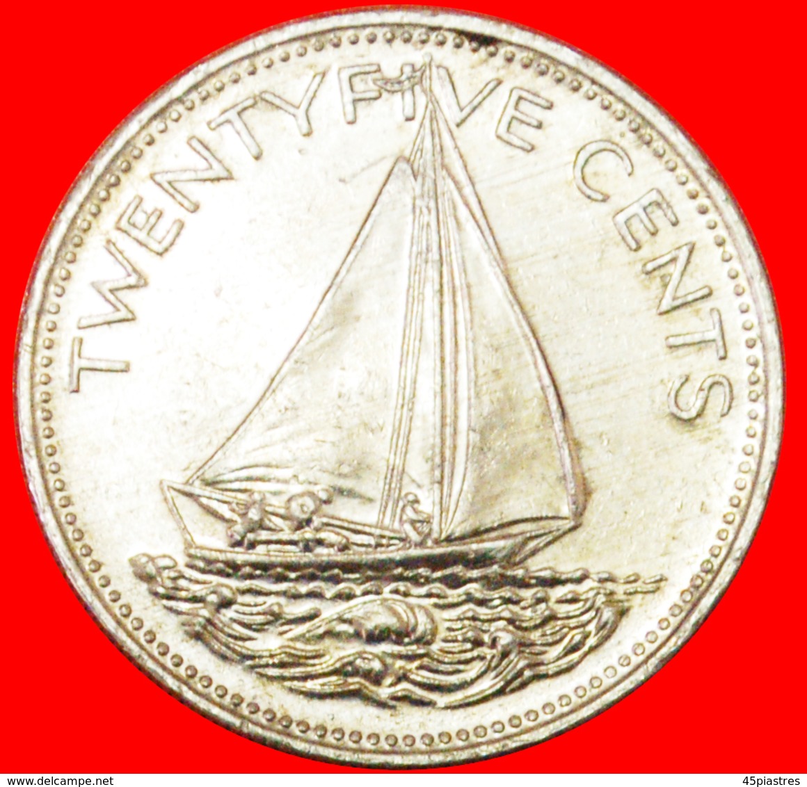 # GREAT BRITAIN: THE BAHAMAS ★ 25 CENTS 1991 SHIP! LOW START ★ NO RESERVE! - Bahamas