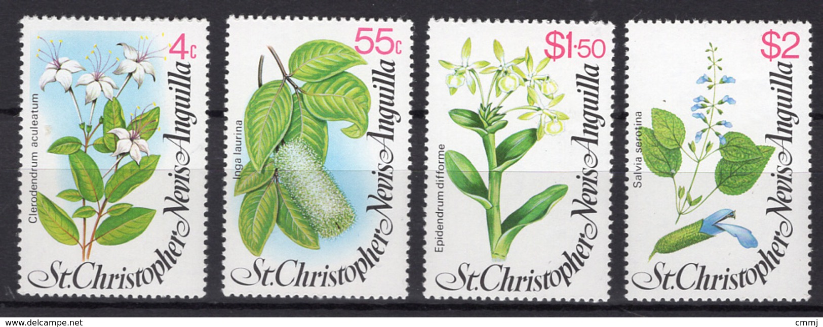 1980 - ST.CHRISTOFER-NEVIS-ANGUILLA -  Mi. Nr. 388/391 - NH - (UP.207.32) - St.Kitts E Nevis ( 1983-...)