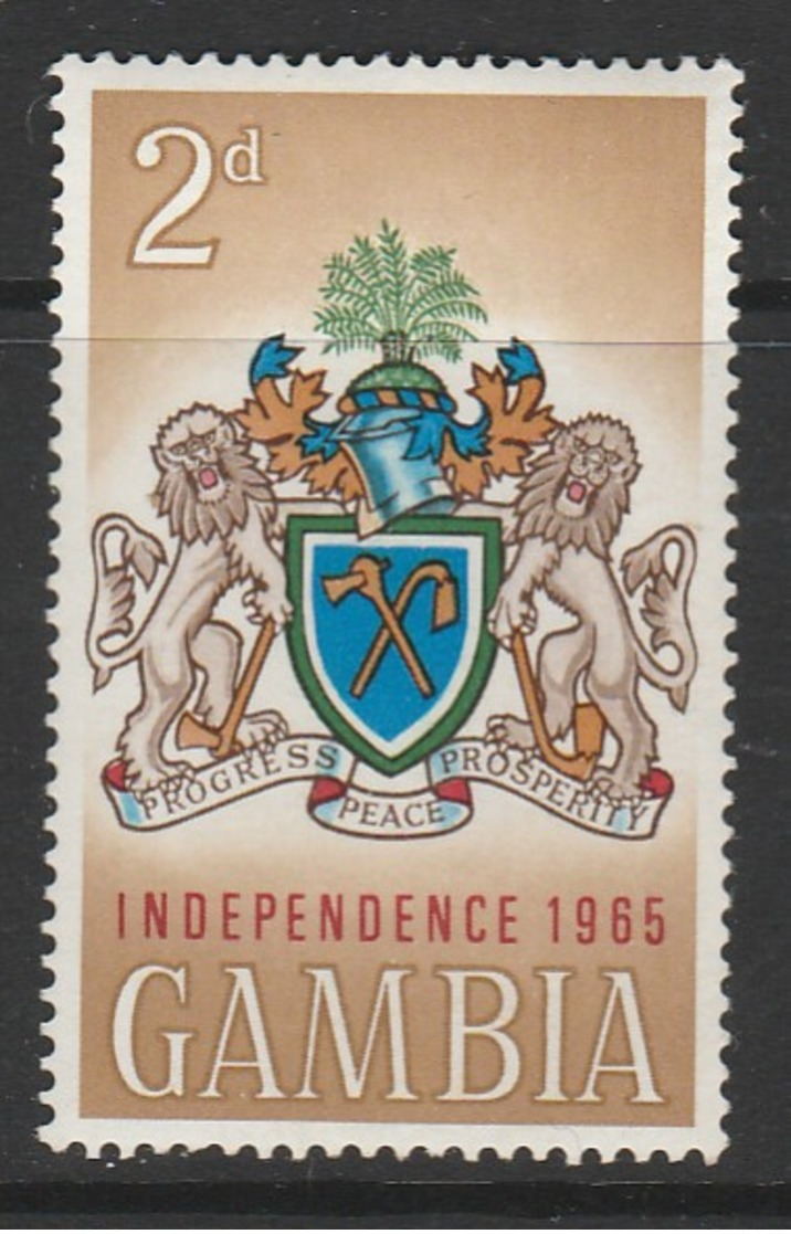 Gambia 1965 Independence 2 P Multicoloured SW 209 * M/H - Gambia (1965-...)