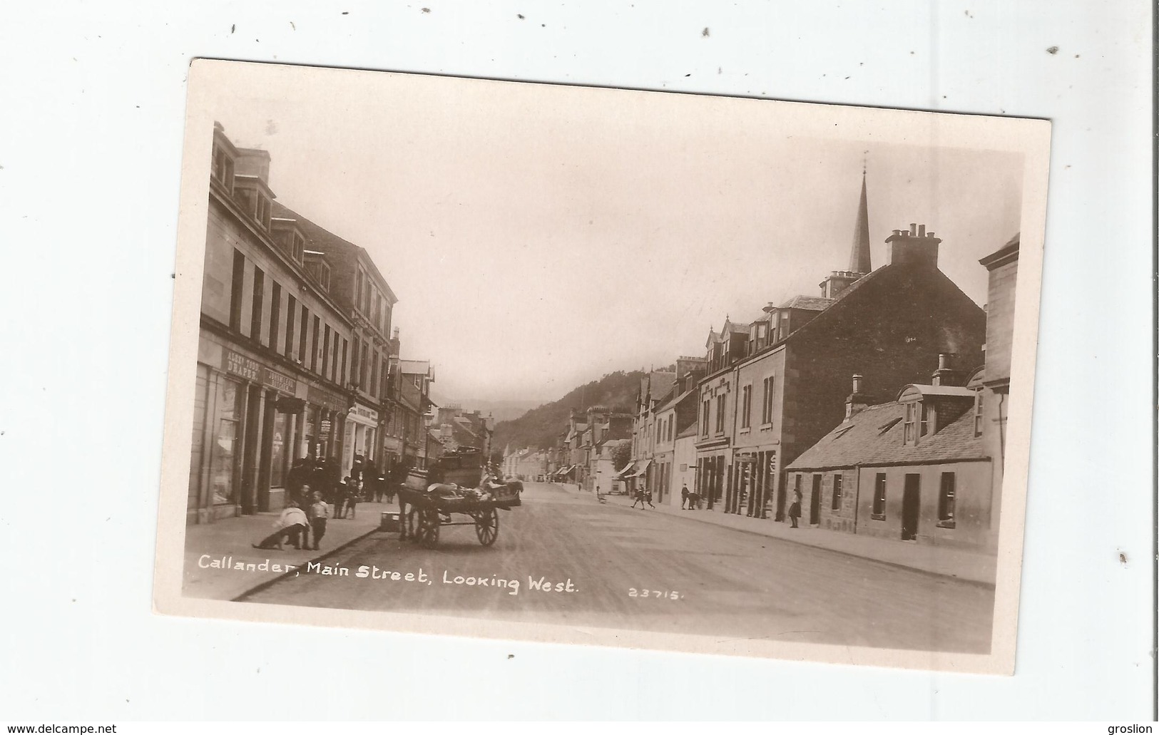 CALLANDER 23715 MAIN STREET LOOKING WEST - Stirlingshire