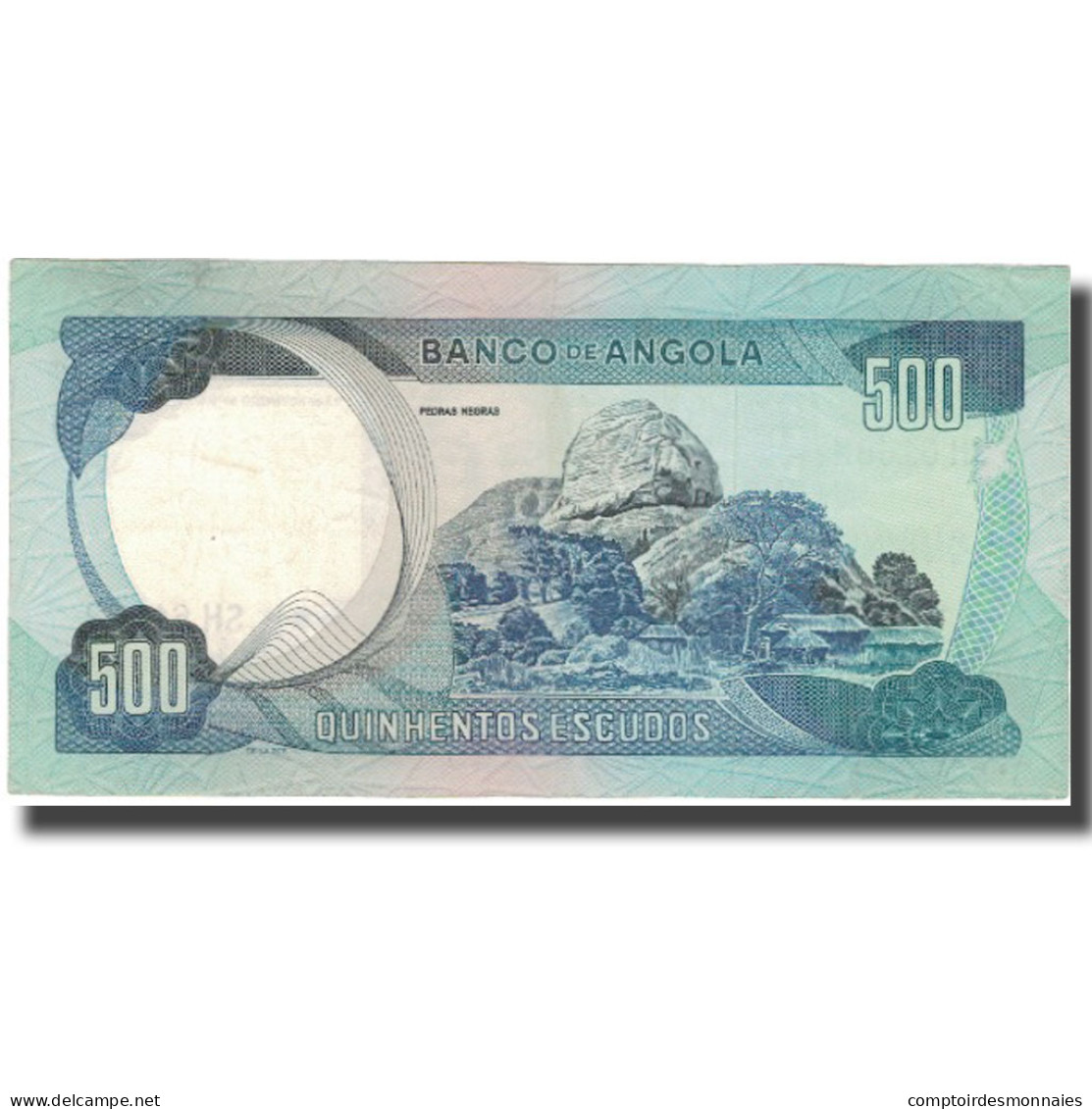 Billet, Angola, 500 Escudos, 1972, 1972-11-24, KM:102, TTB+ - Angola