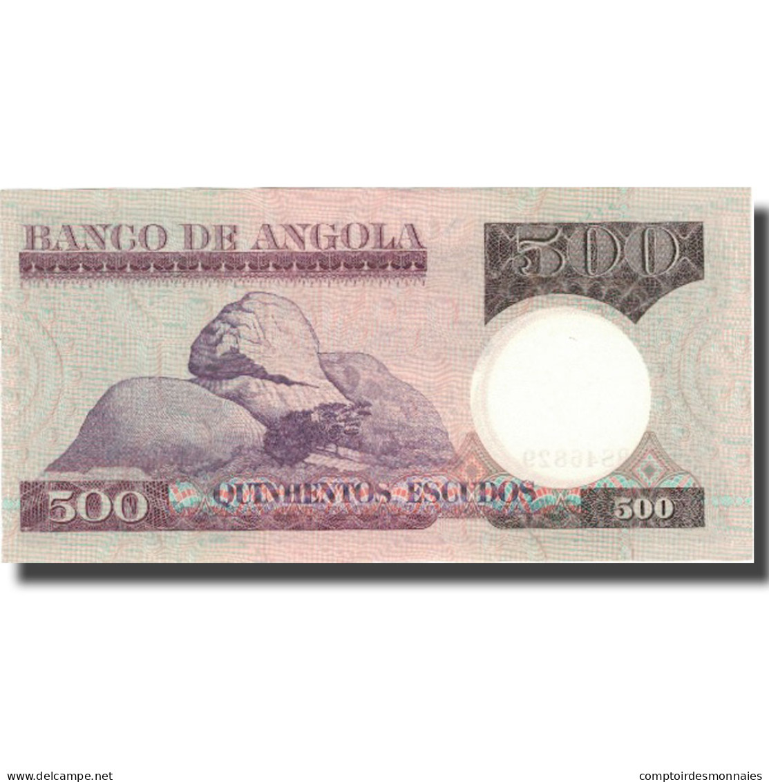 Billet, Angola, 500 Escudos, 1973, 1973-06-10, KM:107, SUP - Angola