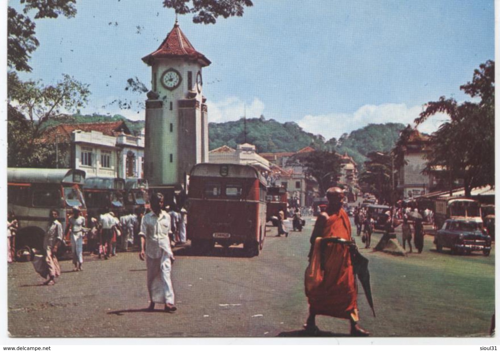 SRI LANKA  STREET SCENE KANDY 1979 - Sri Lanka (Ceylon)