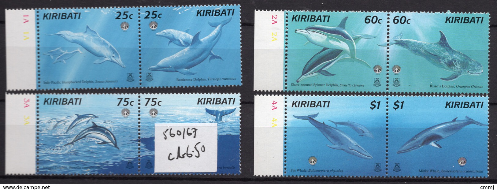 1998 - KIRIBATI - Mi. Nr. 781-788 - NH - (UP.207.32) - Kiribati (1979-...)
