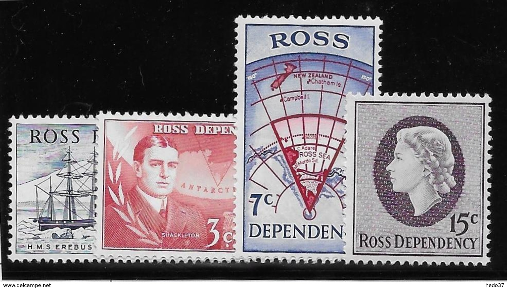 Terre De Ross N°5/8 - Neufs ** Sans Charnière - TB - Unused Stamps