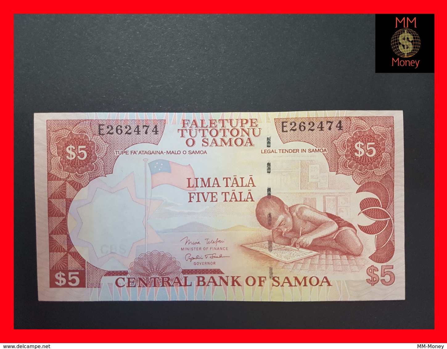 Samoa  5 Tala 2005  P. 33 B UNC - Samoa